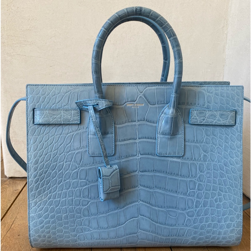 Saint Laurent Alligator Skin Sac de Jour $33,000